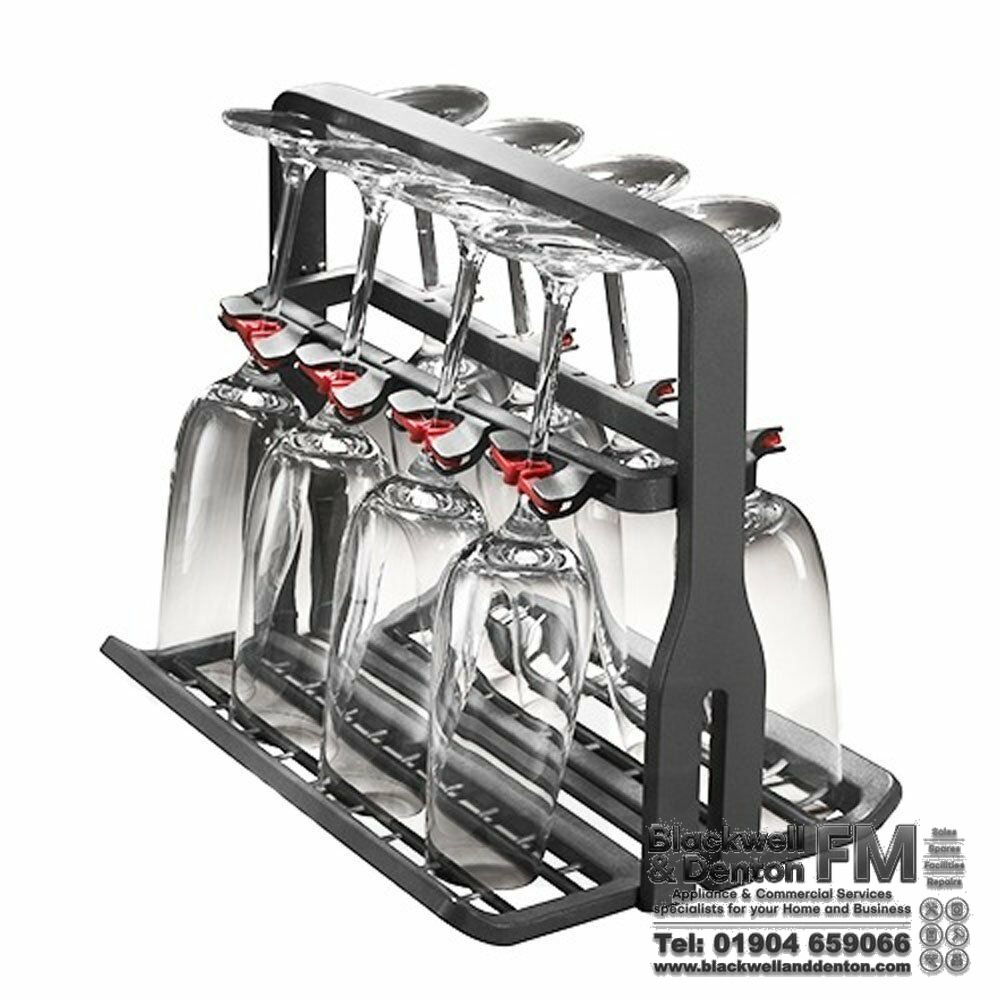 Universal Dishwasher Wine Glass Basket - 8 Stem Glasses - Fits All 60cm & 45cm Dishwashers