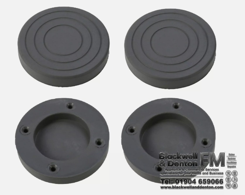 4x Compatible LG Washing Machine Anti-Vibration Feet 60mm
