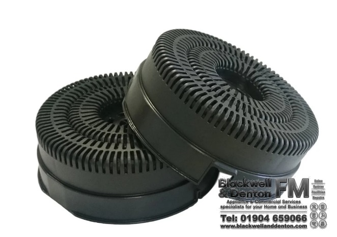 Compatible Elica Cooker Hood Carbon Filter Mod.58 | Pack of 2 | Part CFC0038000 | Fits Elite 14 ERA Series