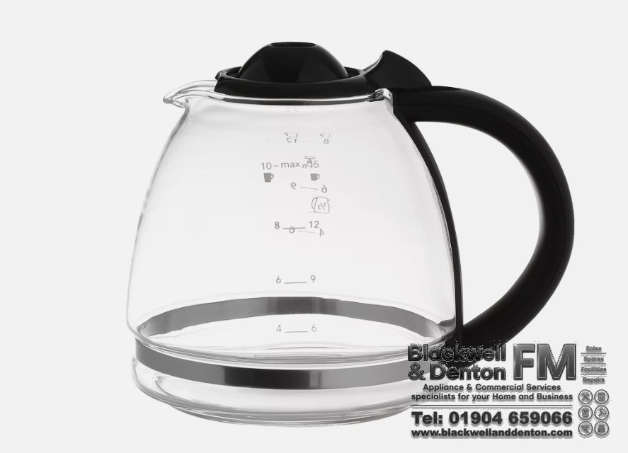 Russell Hobbs Coffee maker Machine 10 Cup Glass Carafe Jug With Lid & Handle