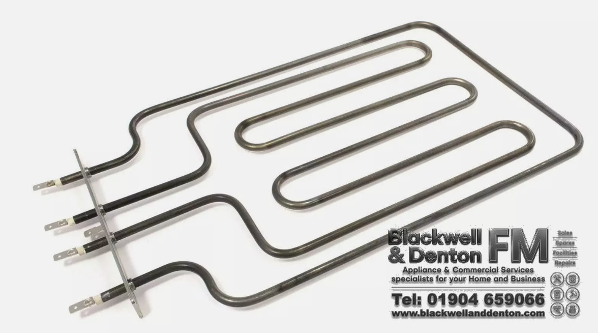 for Ilve, Britannia CLSSE97, D900, SI9, S19, SIE9 Type Grill Element (1630W & 870W)