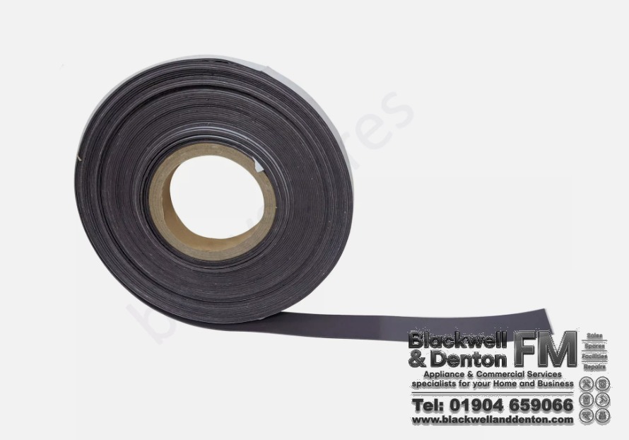Self Adhesive Strong Flexy Magnetic Tape Sticky Backed Magnet Strip 25mm x 20m