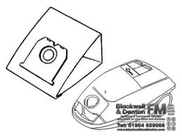 ELECTROLUX LITE Type E10 Non Gen Vacuum Bags SDB128