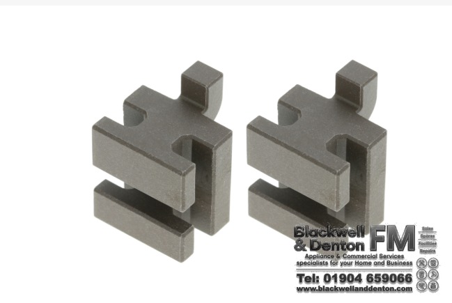 Genuine Original Bosch Neff Siemens C15 Type Rear Grille Socket Ceramic Holder Bushings (Pack of 2)