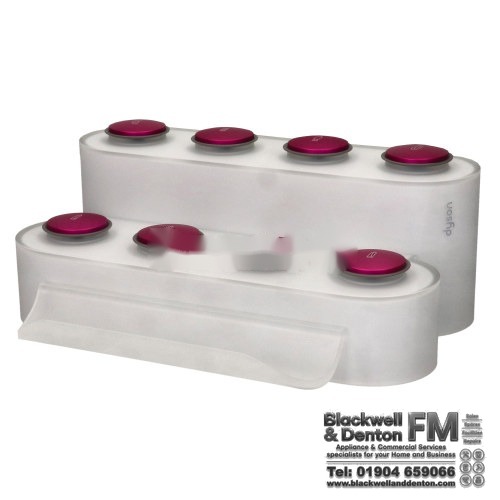 Dyson Airwrap Stand, White/Fuchsia - Dyson Hair Stylers