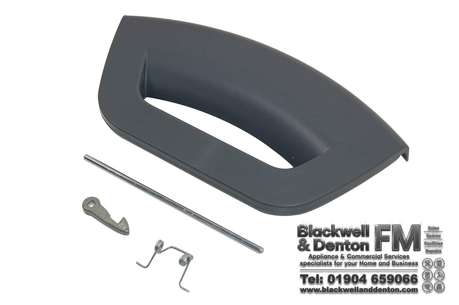 HOTPOINT WMAQF721GUK Washing Machine Door Handle Kit Graphite Grey C00286363