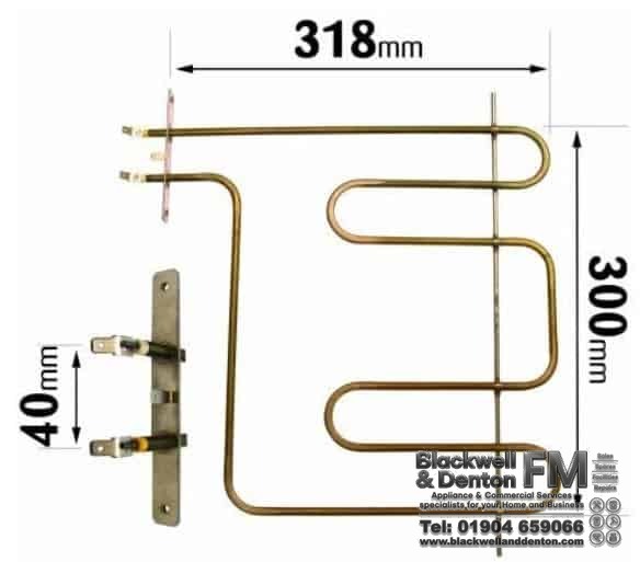 Cooker grill element TEBA Element