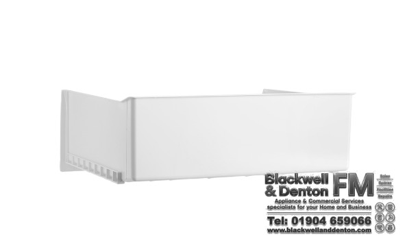 Genuine Hotpoint Indesit Fridge Freezer Middle / Top Freezer Drawer – 414x155x331mm – C00525217