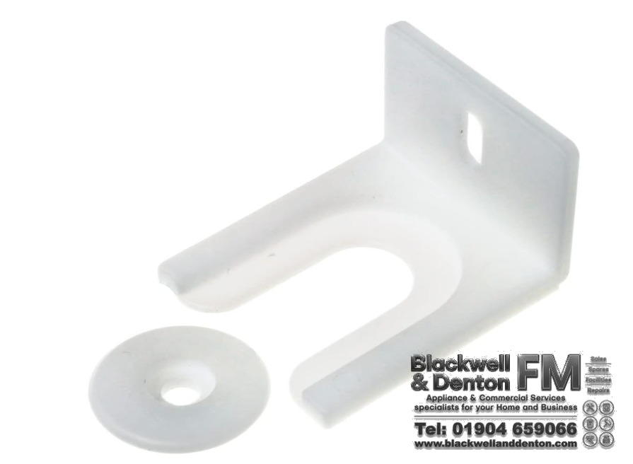 AEG / Electrolux / Zanussi Integrated Fridge Freezer Decor Door Slider Fixing Bracket (Compatible, Replaces 8996711625302)