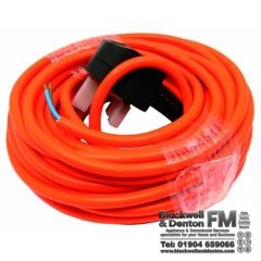 Qualtex FLX53O Flex 12 Metre 1.0Mm 2 Core Free End Orange