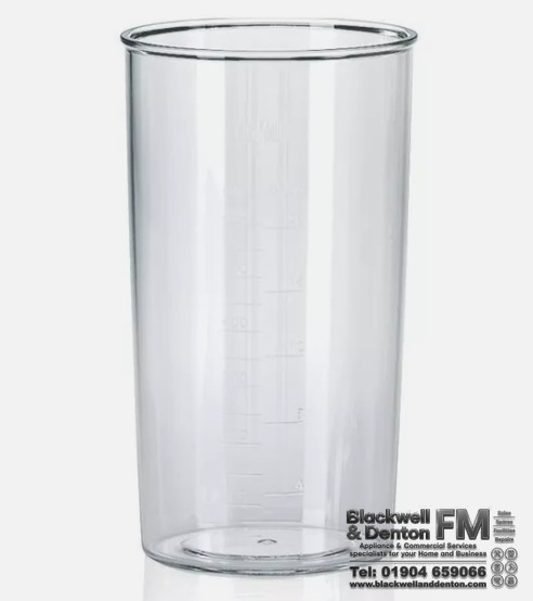 Genuine Braun Hand Blender Measuring Beaker 600ml - Multiquick, 4189, 4179, 4191