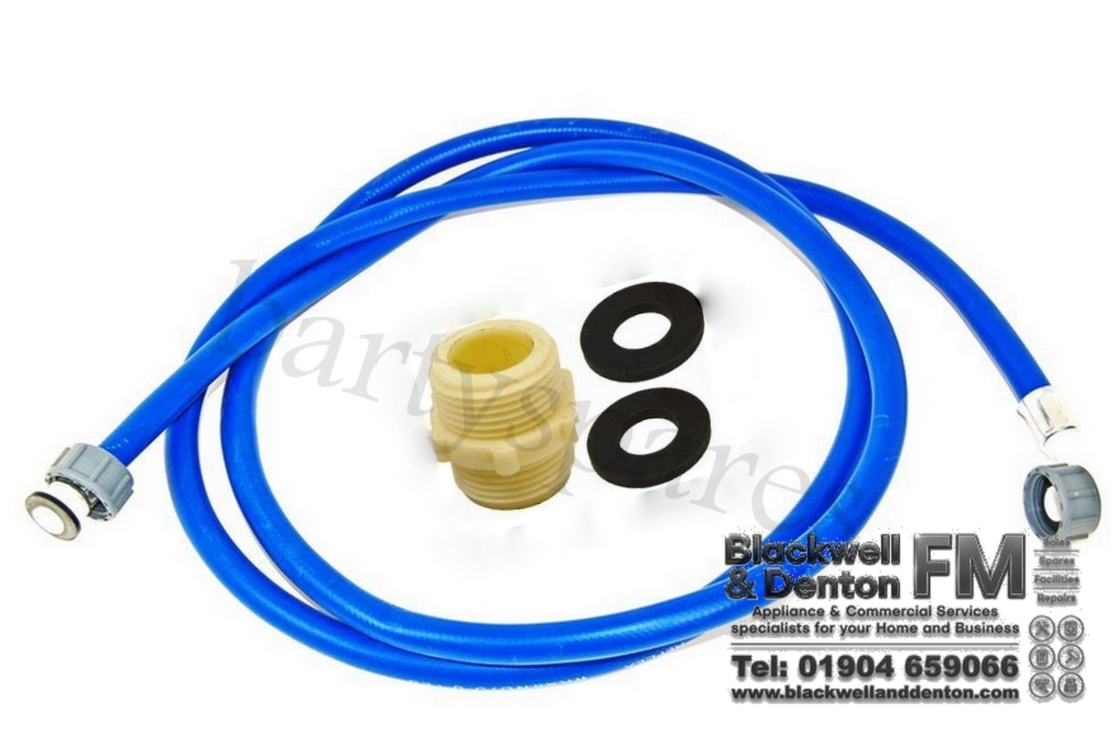 Universal Washing Machine / Dishwasher Fill Water Hose Extension Kit 2.5 Metre