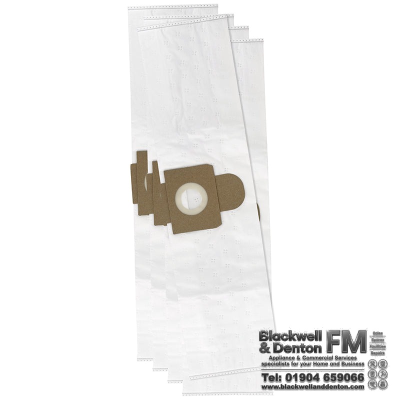Microfibre Dust Bags For V-tuf Vtm101 M Class Dustbuddy Vacuum Cleaner 5 Pack