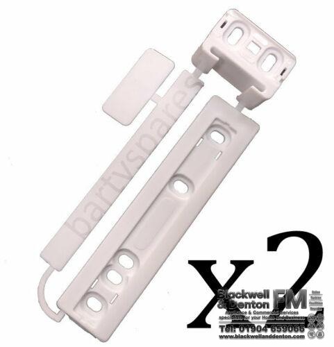 2 Electrolux Integrated Fridge & Freezer Door Mounting Bracket Fixing Slide Kit
