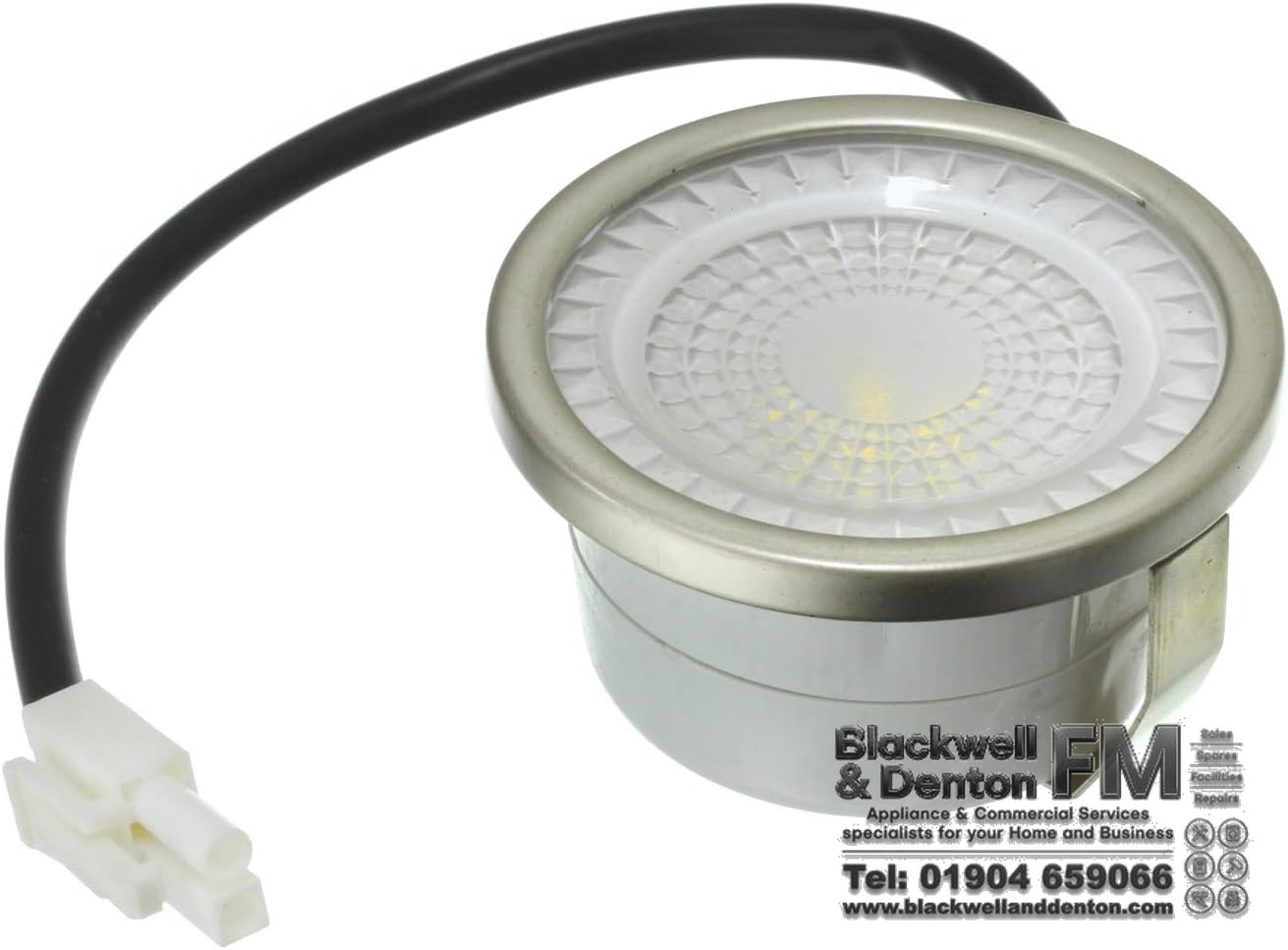 UNIVERSAL Cooker Hood LED Light Vent Extractor Lamp Round 54.5mm 1.6W