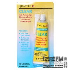 High Temp Silicon Sealant Clear 85Gram Tube mis167