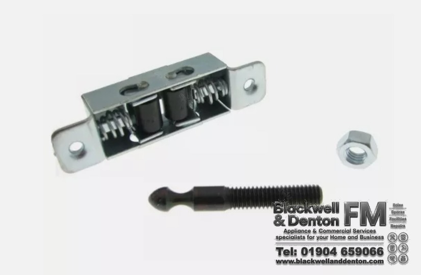 Genuine Rangemaster Flavel Leisure Falcon Oven Door Slam-Shut Catch & Striker Kit | Part 092046 | Classic Elan Toledo Kitchener Series