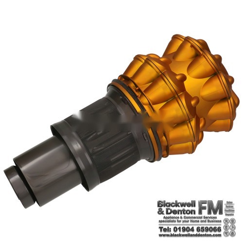 Dyson Cyclone Assembly: Satin Yellow/Iron - Dyson DC50