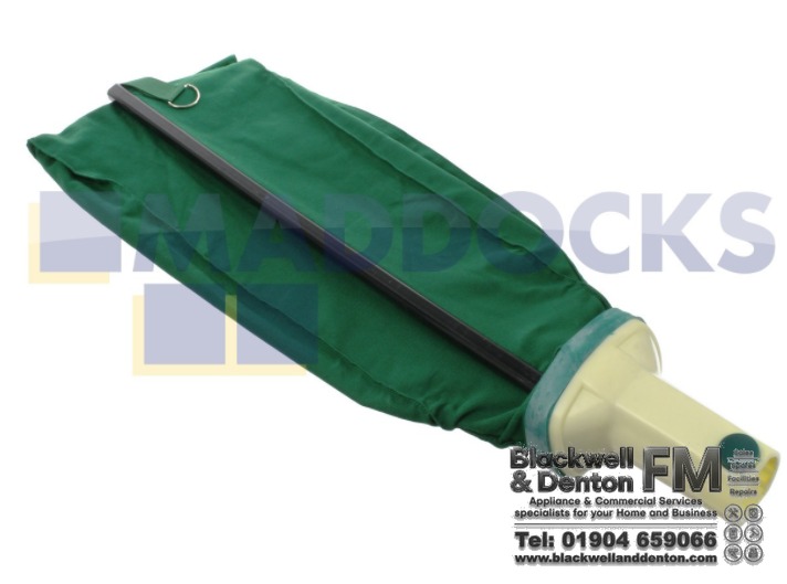 for Vorwerk, Kobold, Folletto VK117 Complete Bag Assembly with Plastic Flange