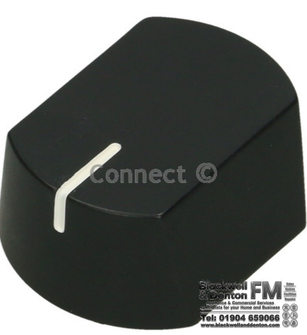Genuine Hygena APL, APM Oven Cooker Hob Control Switch Knob Black HHOOKNBB