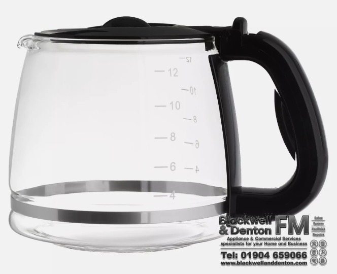 Russell Hobbs Coffee maker Machine 12 Cup Glass Carafe Jug With Lid & Handle