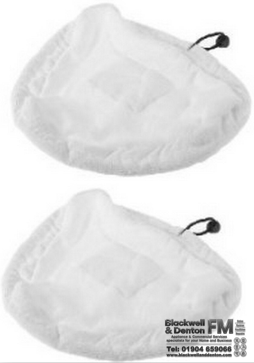 2 x steam cleaner Microfibre Cleaning Pads for VAX Type 2 1-1-130625-01