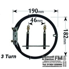 Stoves Cooker Fan Oven Element 3 Turn 2500W ELE101