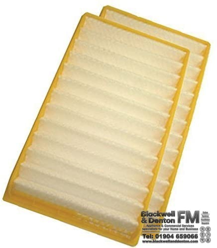 Washable H Level Filters for Dyson DC02 Vacuum Cleaners (Pack of 2)