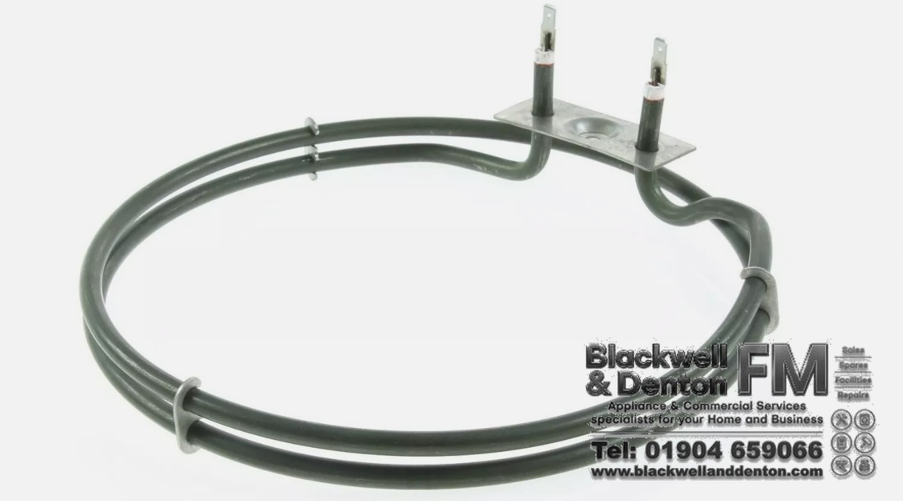 2 Turn Fan Oven Cooker Element 2250w For Belling Classic, Farmhouse, Format