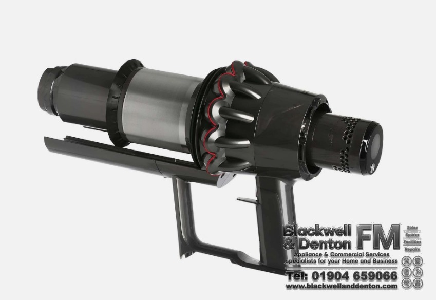 Dyson V15 Main Body & Big Cyclone Assembly Nickel Silver SV47 Detect Vacuum Cleaner