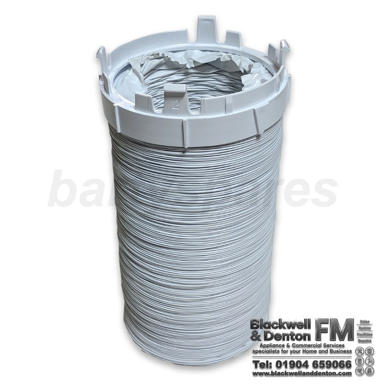 AEG Electrolux Zanussi Tumble Dryer EXTRA LONG 2.5m Vent Hose Pipe & Adaptor