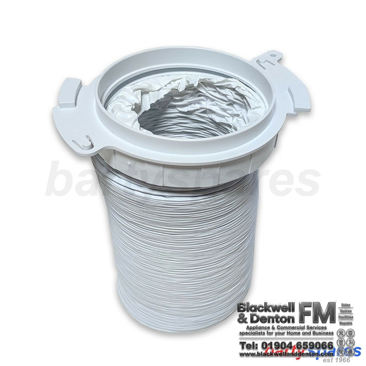 Hotpoint & Indesit Tumble Dryer Vent Hose & Adaptor Kit – 2.5m Extra Long (Part C00288486)