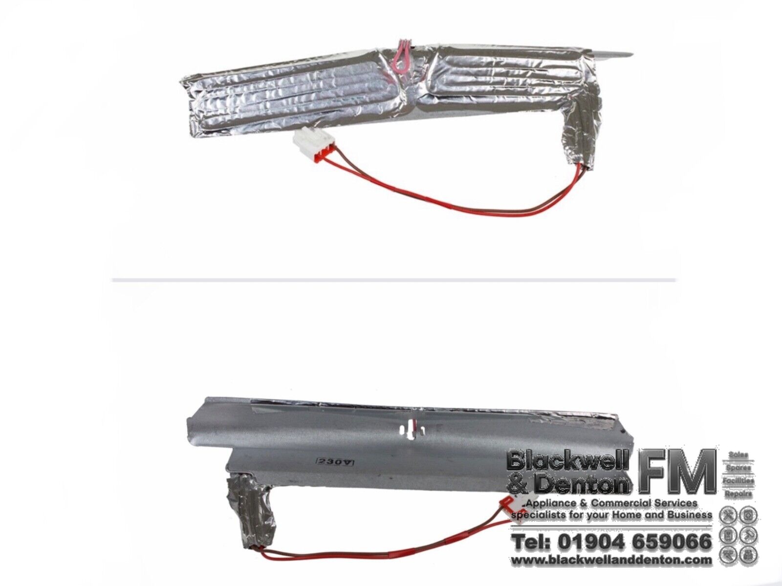 Genuine Original Samsung RS21, SRS2026CVW Series Drain Defrost Heater DA4700039B DA4700038B