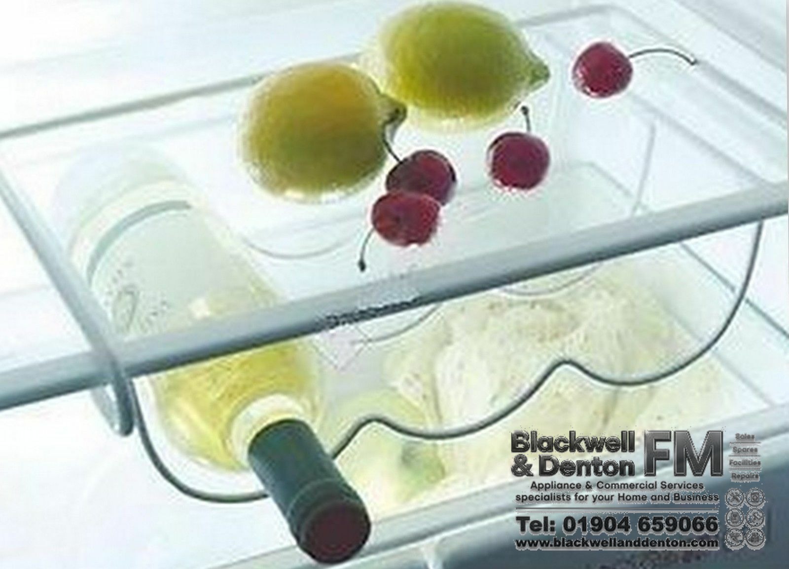 Universal Fridge Freezer Bottle Holder Wine Rack | Clips to Shelf | Holds 3 Bottles up to 2L | All Makes & Models