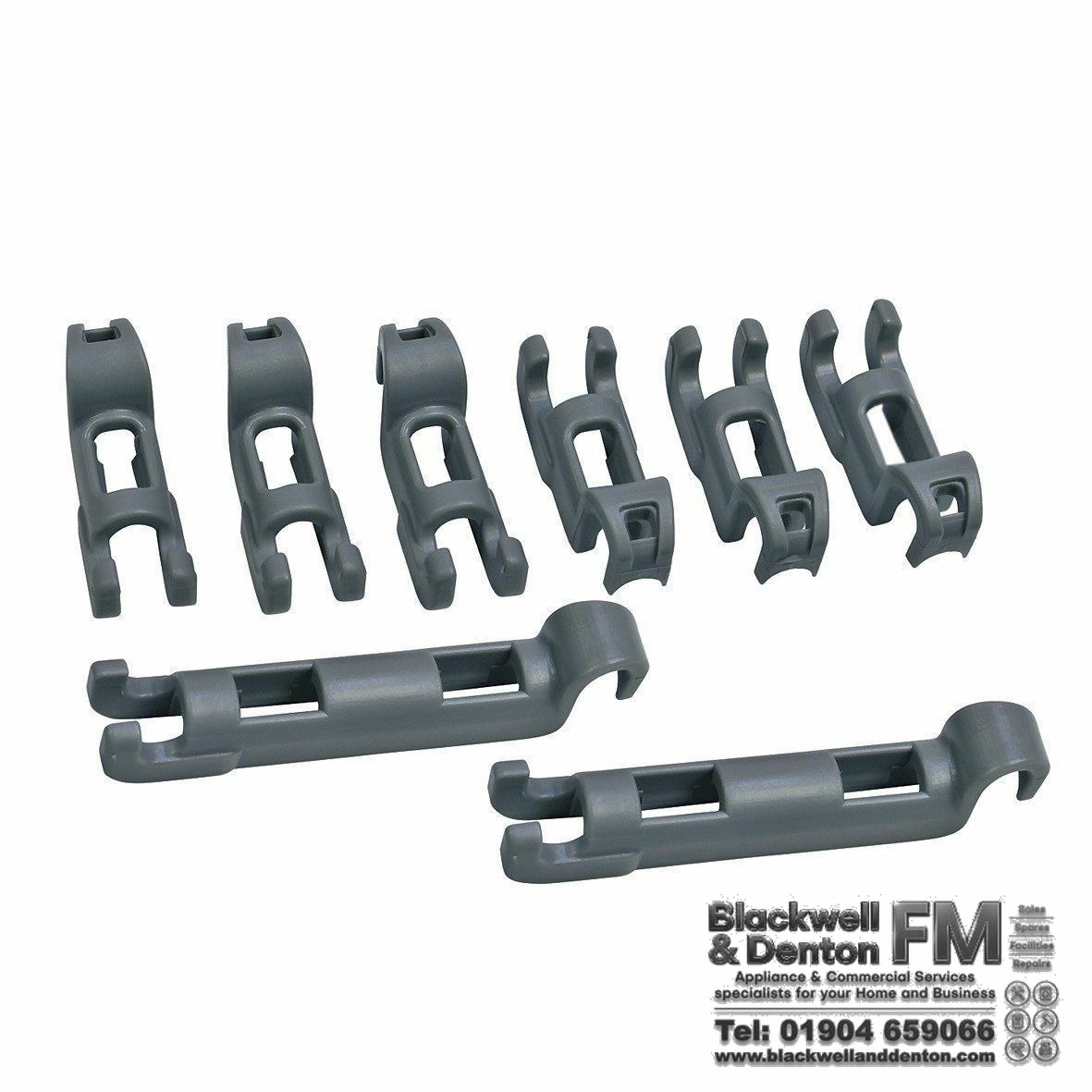 for Bosch Neff Siemens Dishwasher Lower Rack Flip Basket Bearing Kit 611472