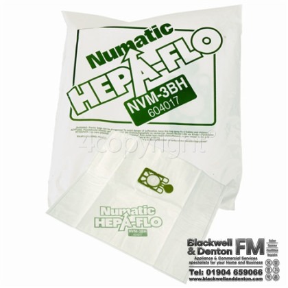 VACUUM CLEANER COLLECTION BAG NVM-3BH