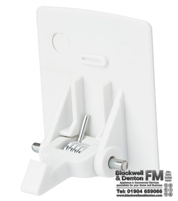 Genuine Tumble Dryer Door Handle Catch Latch Spring & Rod Kit - White Knight Whirlpool Zanussi Hotpoint - Ref PLD1756 / 421309252891