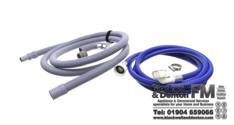HOOVER Washing Machine Fill Water & Waste Drain Hose Extension Kit 3.5m