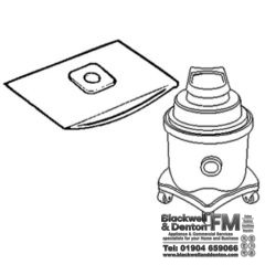 Hoover Replacement Vacuum Cleaner Paper Dust Bags SDB107