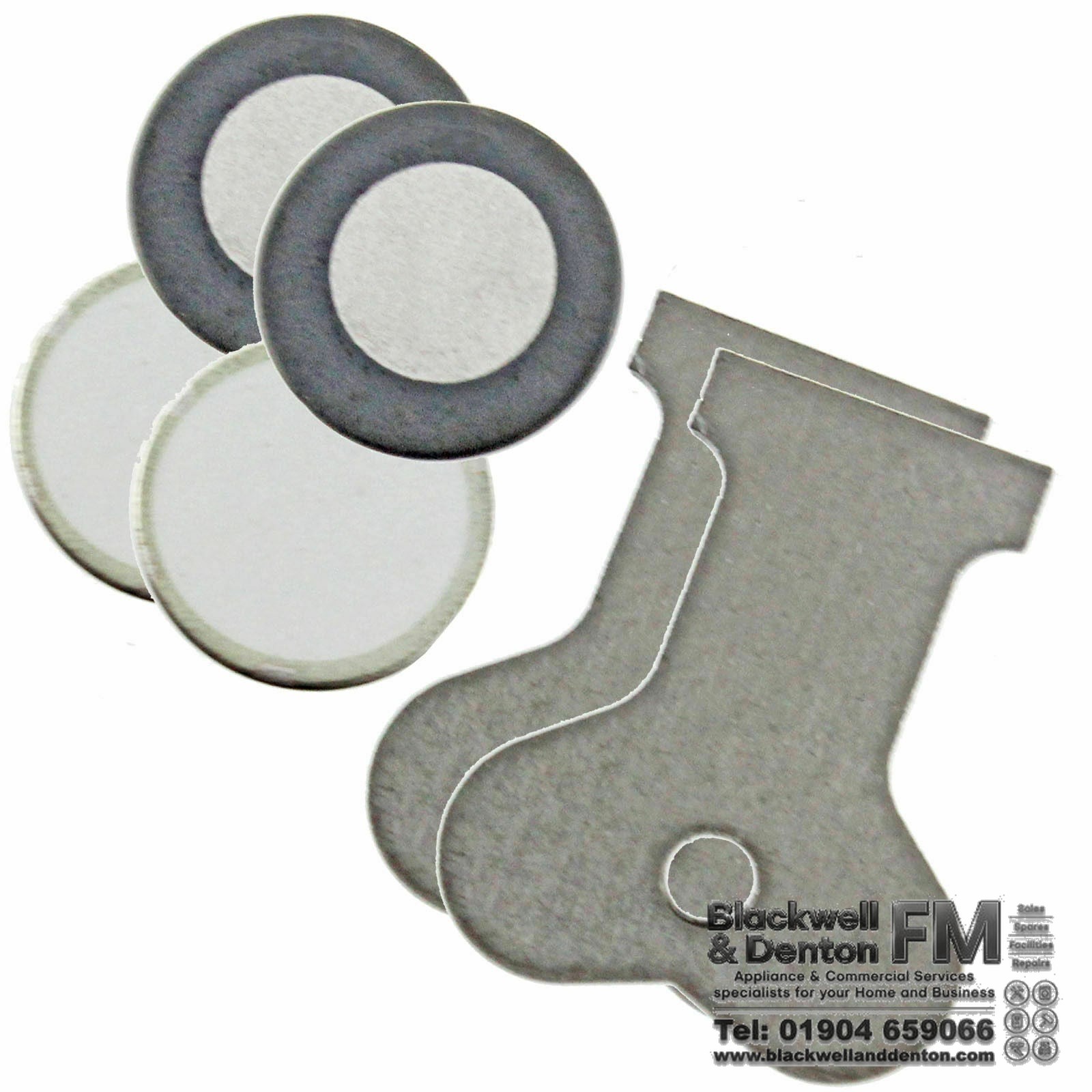 Opti-Myst Electric Fire Transducer Discs – Compatible Dimplex | Pack of 4 + Cap Tool | 19.5mm | Part 7511063