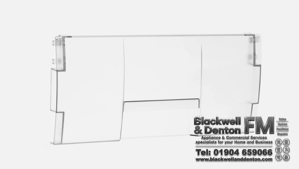 Genuine Lamona HJA6750 Freezer Drawer Compartment Front Clear Cover Flap Handle