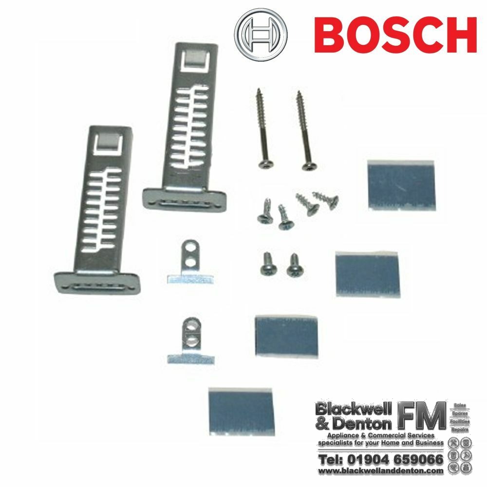 Genuine Bosch Integrated Dishwasher Door Mounting Kit - Part 00422858
