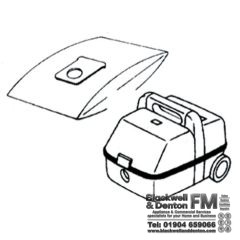 Moulinex Replacement Vacuum Cleaner Paper Dust Bags SDB122