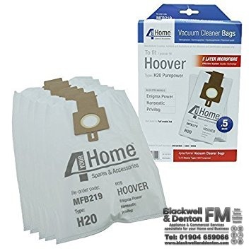 HOOVER Type H20 Purepower Non Gen Vacuum Bags MFB219
