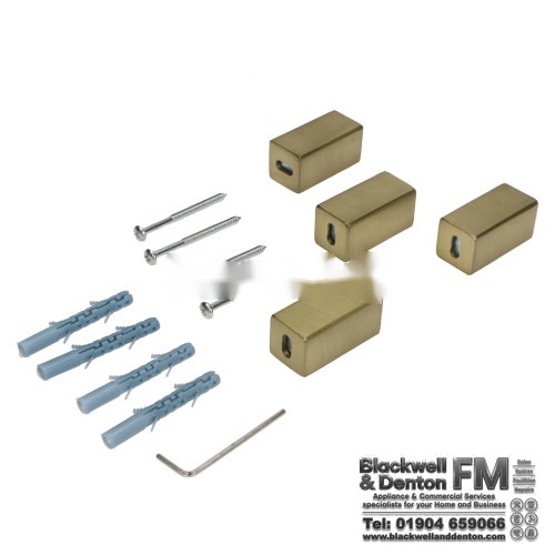 GoodHome Heater Fixation Brackets - KOPFB19G
