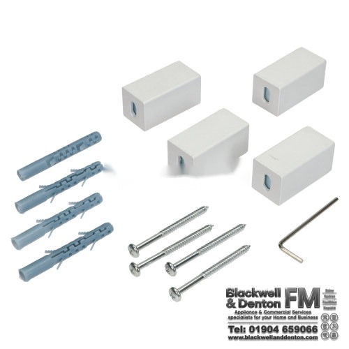 GoodHome Heater Fixation Brackets - KOPFB19W